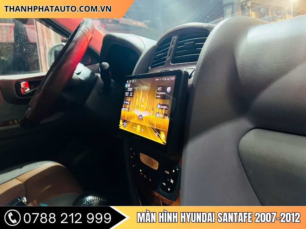 Màn Hình Hyundai Santafe 2007-2012