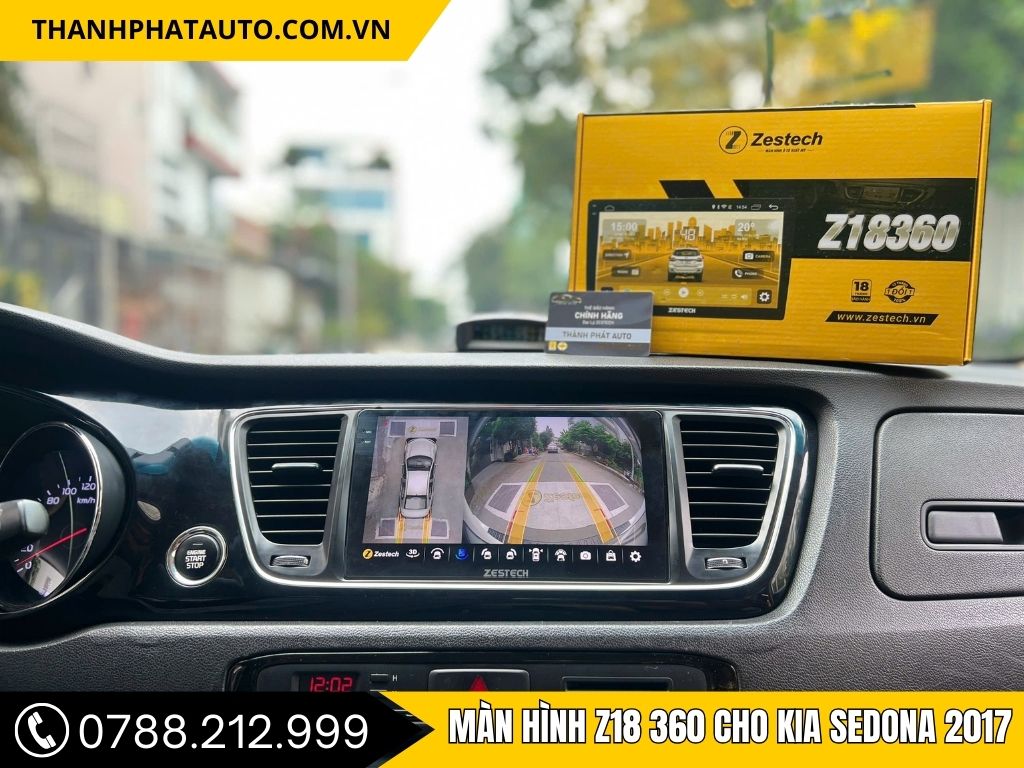 Màn Hình Z18 360 Cho Kia Sedona 2017