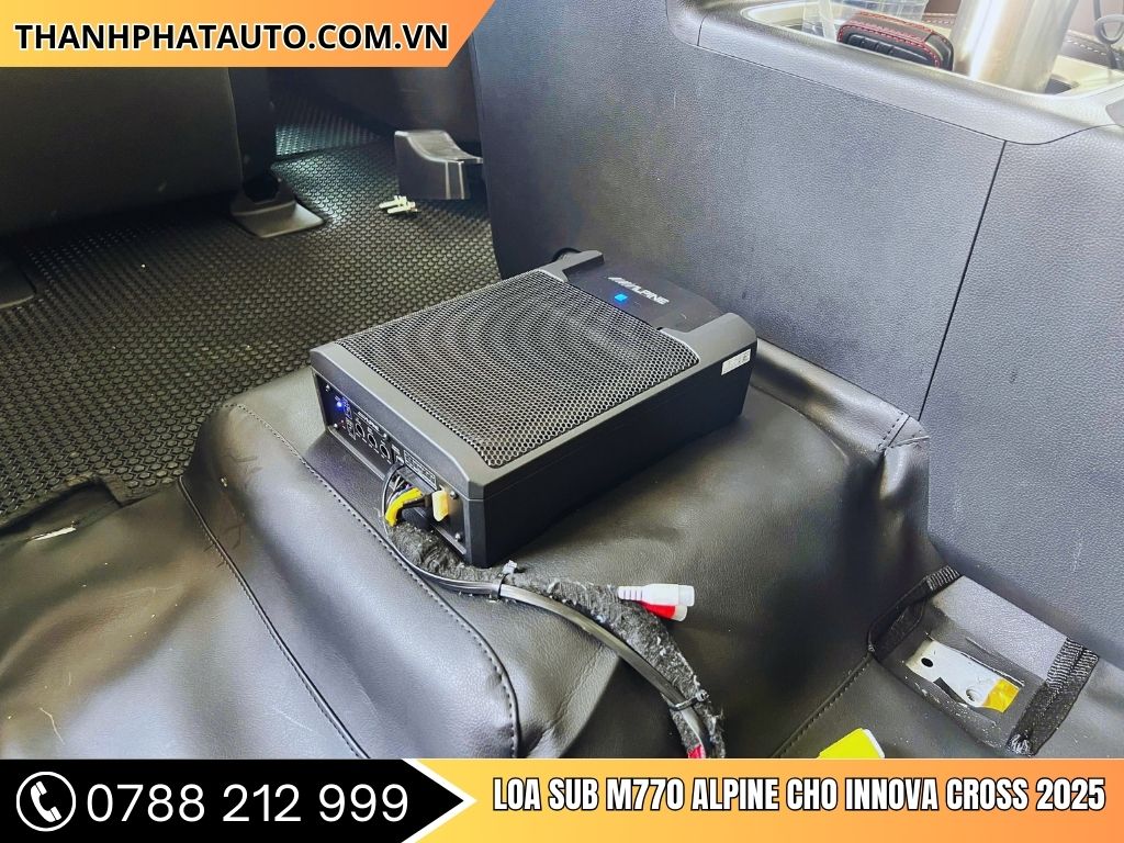 Loa Sub M770 ALPINE Cho Innova Cross 2025