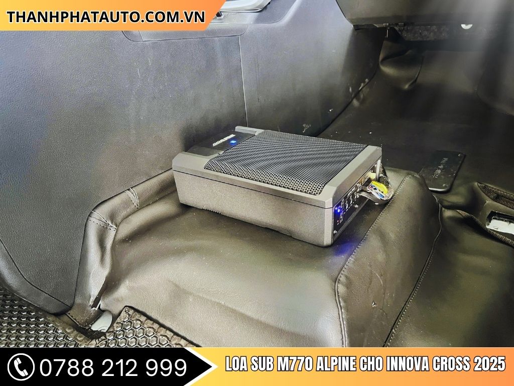 Loa Sub M770 ALPINE Cho Innova Cross 2025