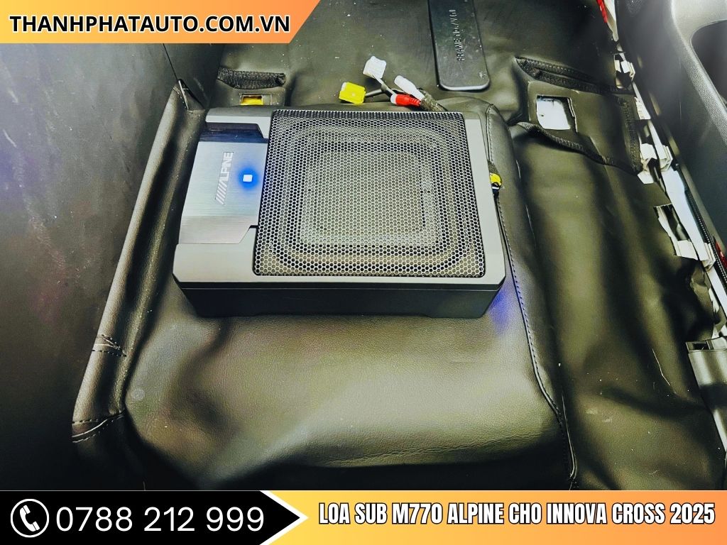 Loa Sub M770 ALPINE Cho Innova Cross 2025