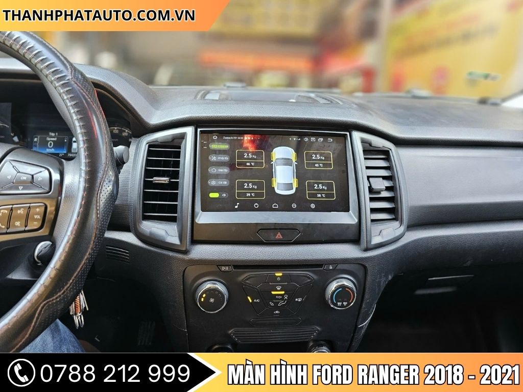 Màn Hình Ford Ranger 2018-2021