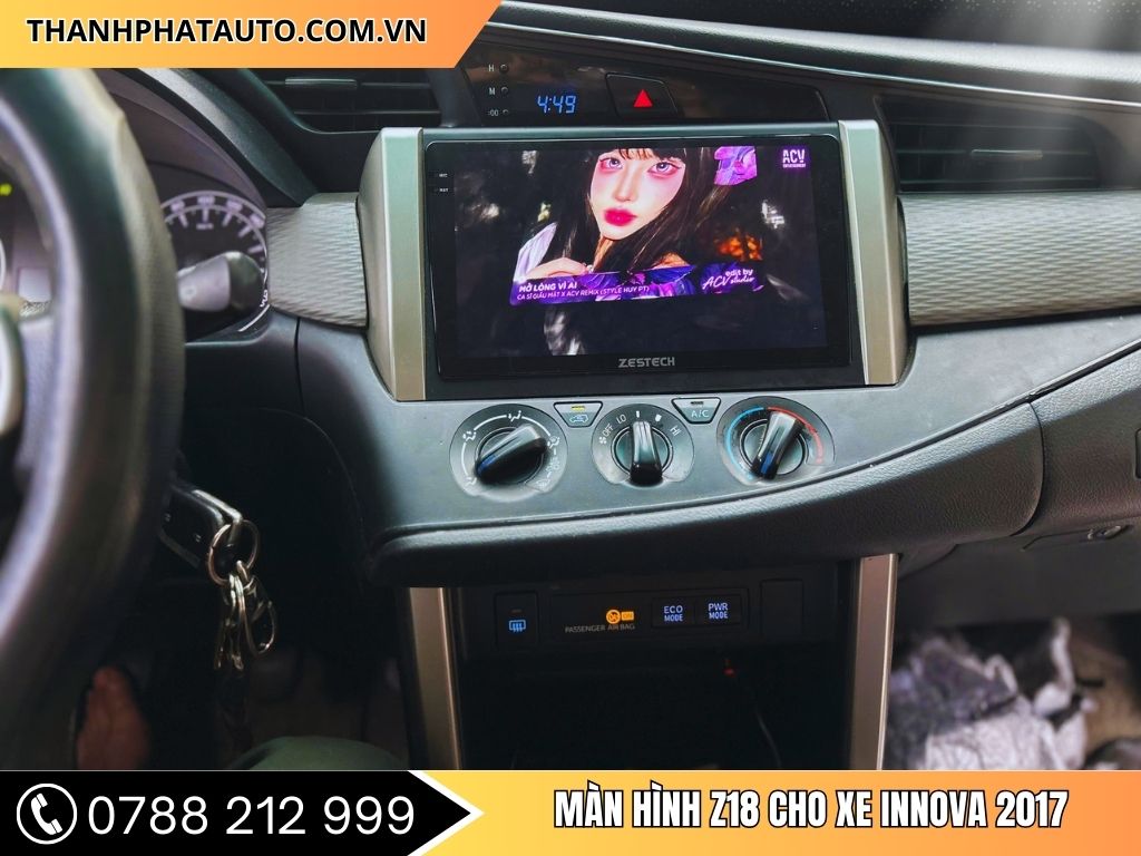 Màn Hình Z18 cho Xe Innova 2017