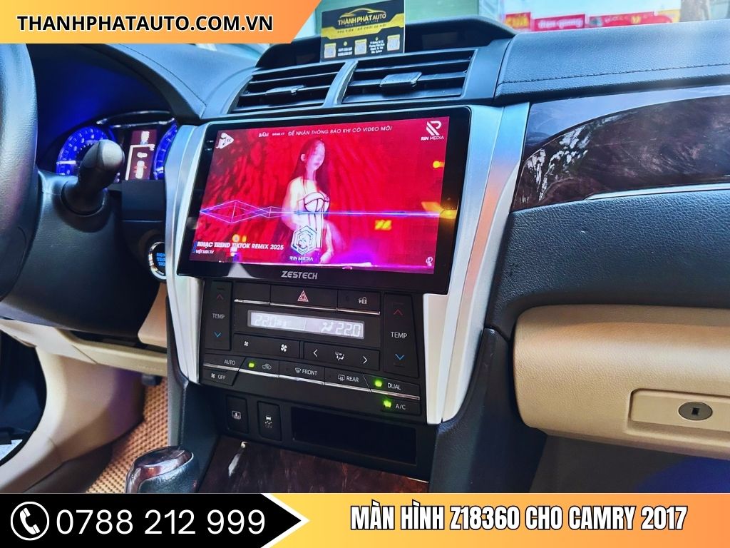 Màn hình Z18360 Cho Camry 2017