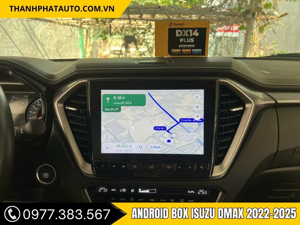 Android Box Isuzu Dmax 2022-2025