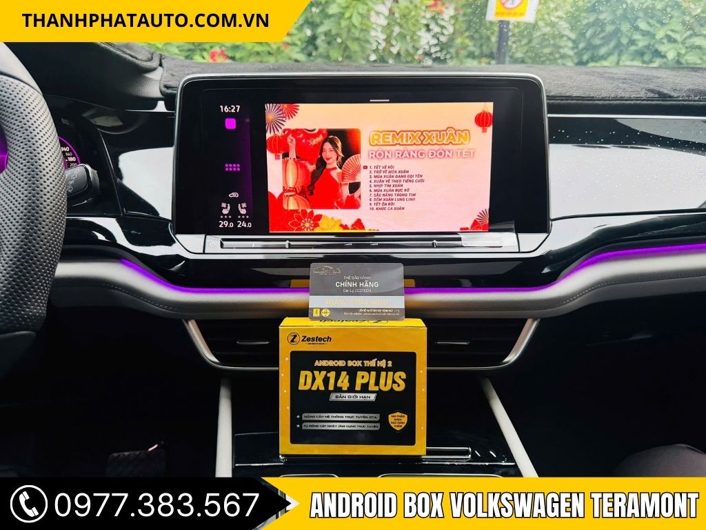 Hình Ảnh Android Box Cho Volkswagen Teramont