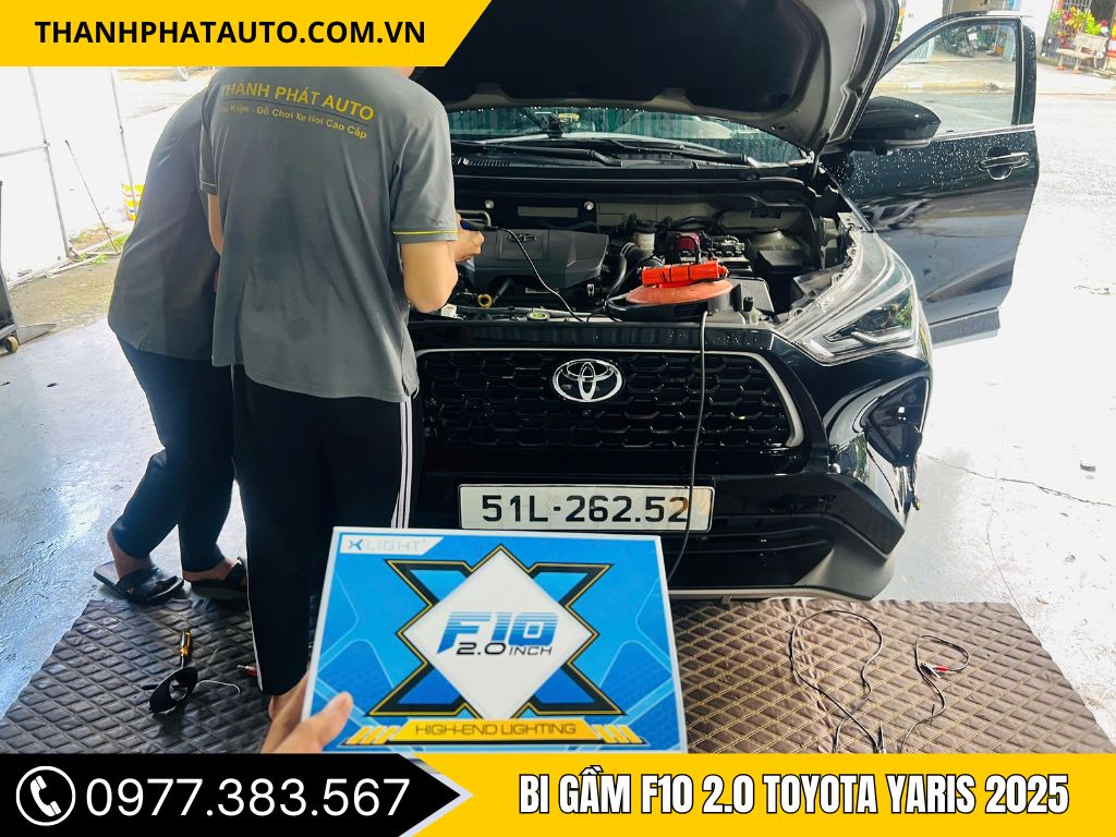 Bi Gầm F10 2.0 Toyota Yaris 2025 
