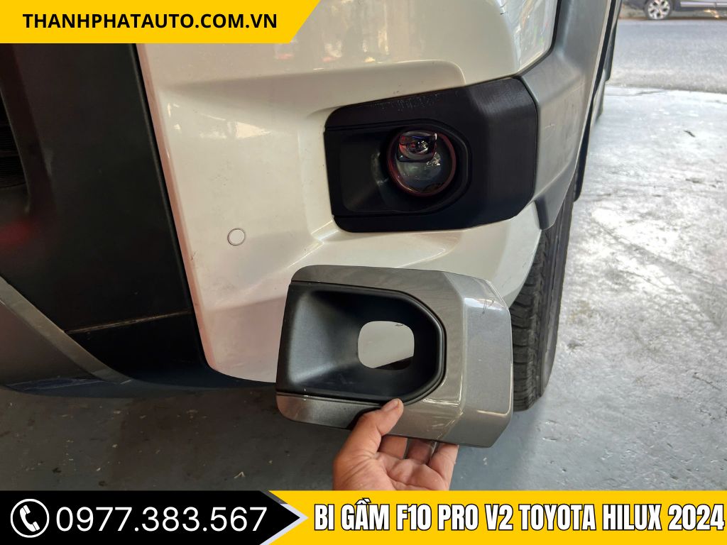 Bi Gầm F10 Pro V2 Toyota Hilux 2024 