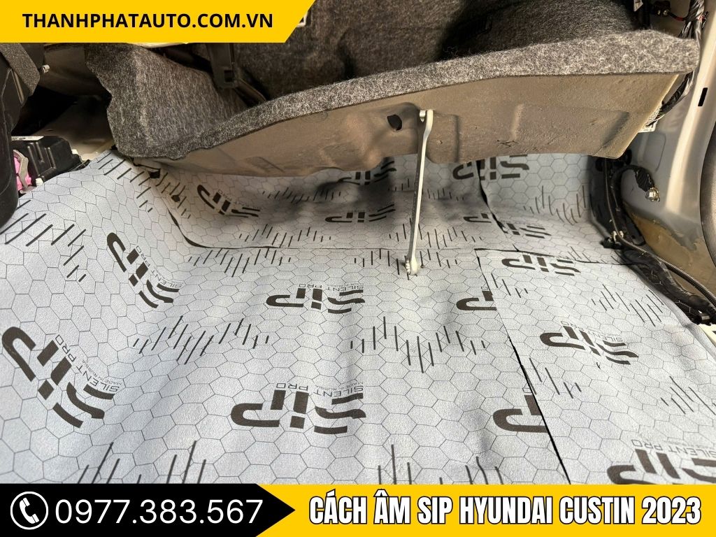  Cách Âm SIP Hyundai Custin 2023 