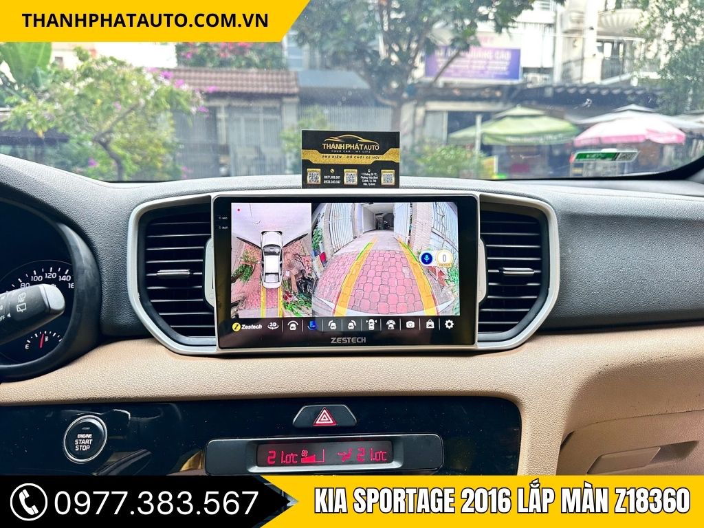 Hình Ảnh Kia Sportage 2016 Lắp Màn Z18360