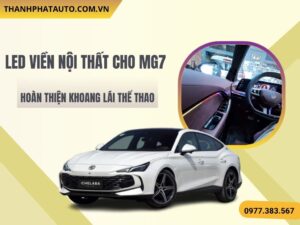 Hình Ảnh Led Viền Nội Thất Cho Xe MG7