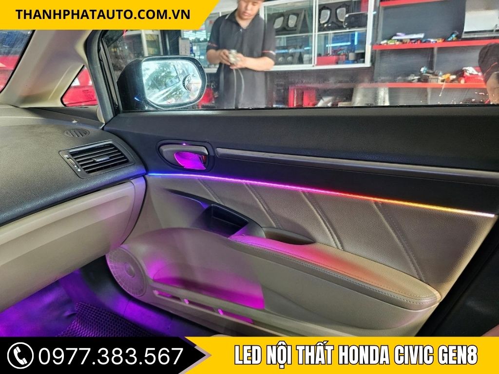 LED Nội Thất Honda Civic Gen 8
