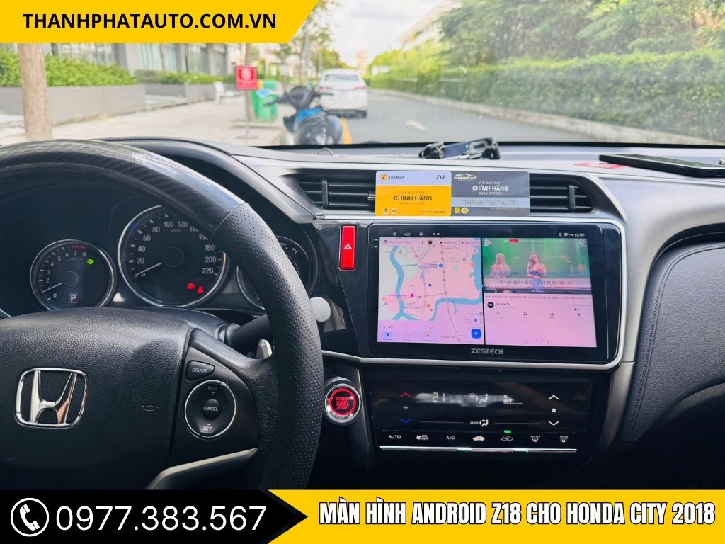 Màn Hình Android Z18 Honda City 2018