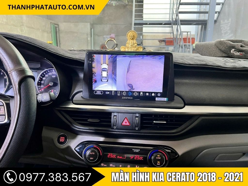 Hình Ảnh Màn Hình Kia Cerato 2018, 2019, 2020, 2021