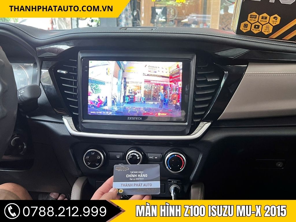 Màn Hình Z100 Cho Isuzu MU-X 2015
