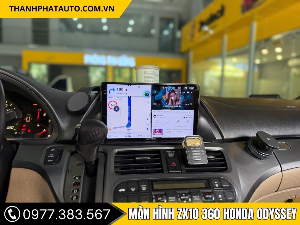 Hình Ảnh Màn Hình ZX10 360 Cho Honda Odyssey