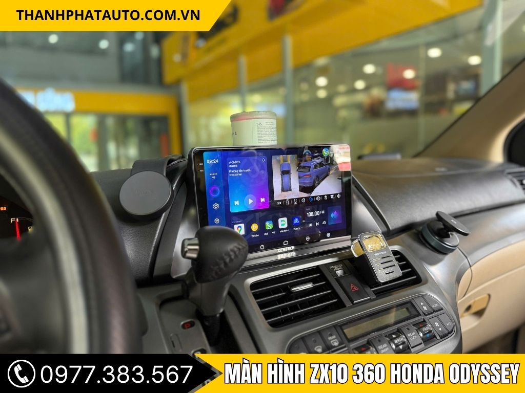 Hình Ảnh Màn Hình ZX10 360 Cho Honda Odyssey