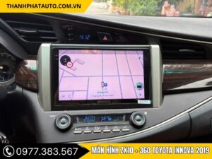 Hình Ảnh Màn Hình ZX10+ 360 Cho Innova 2019
