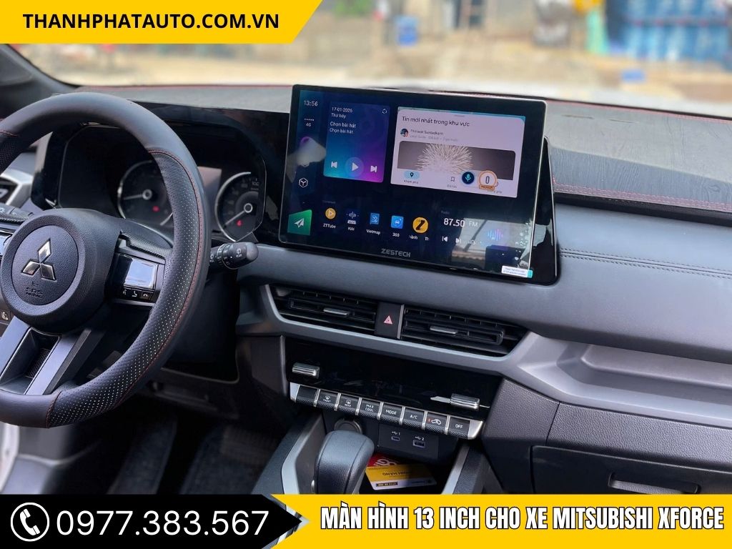 Hình Ảnh Màn Hình 13 Inch Cho Xe Mitsubishi Xforce