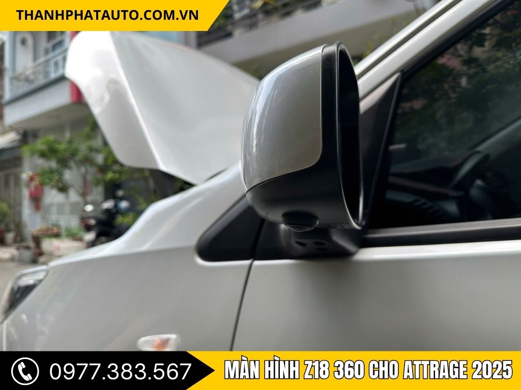 Hình Ảnh Màn hình Z18 360 Cho Attrage 2025