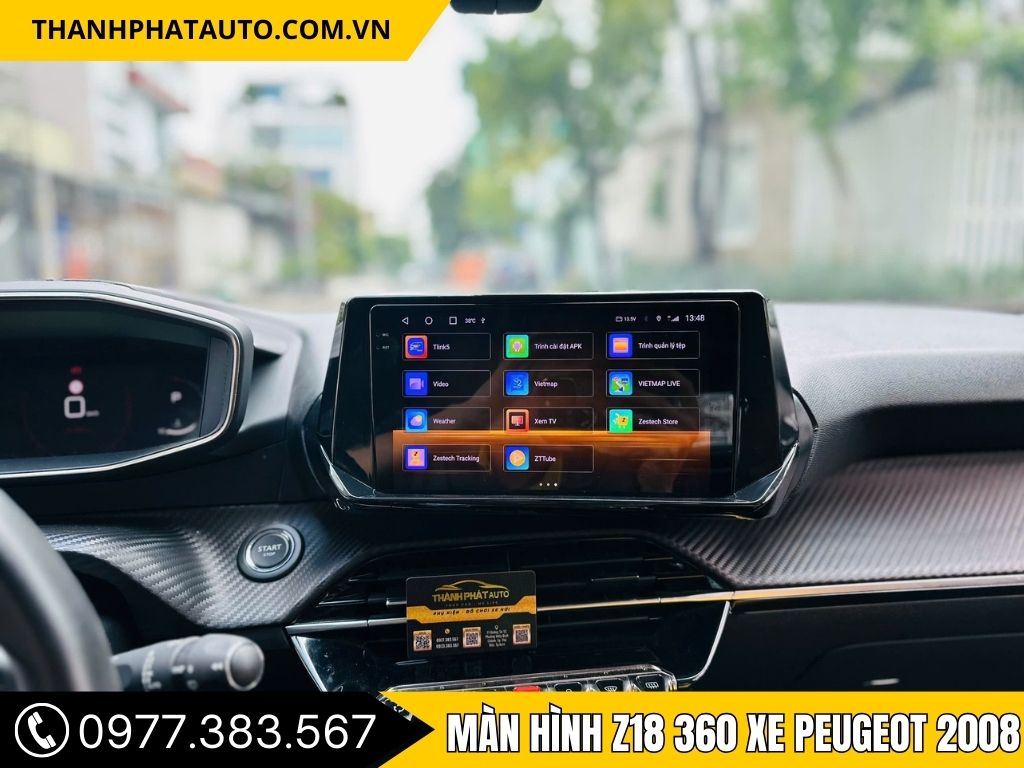 Màn Hình Z18 360 Xe Peugeot 2008 