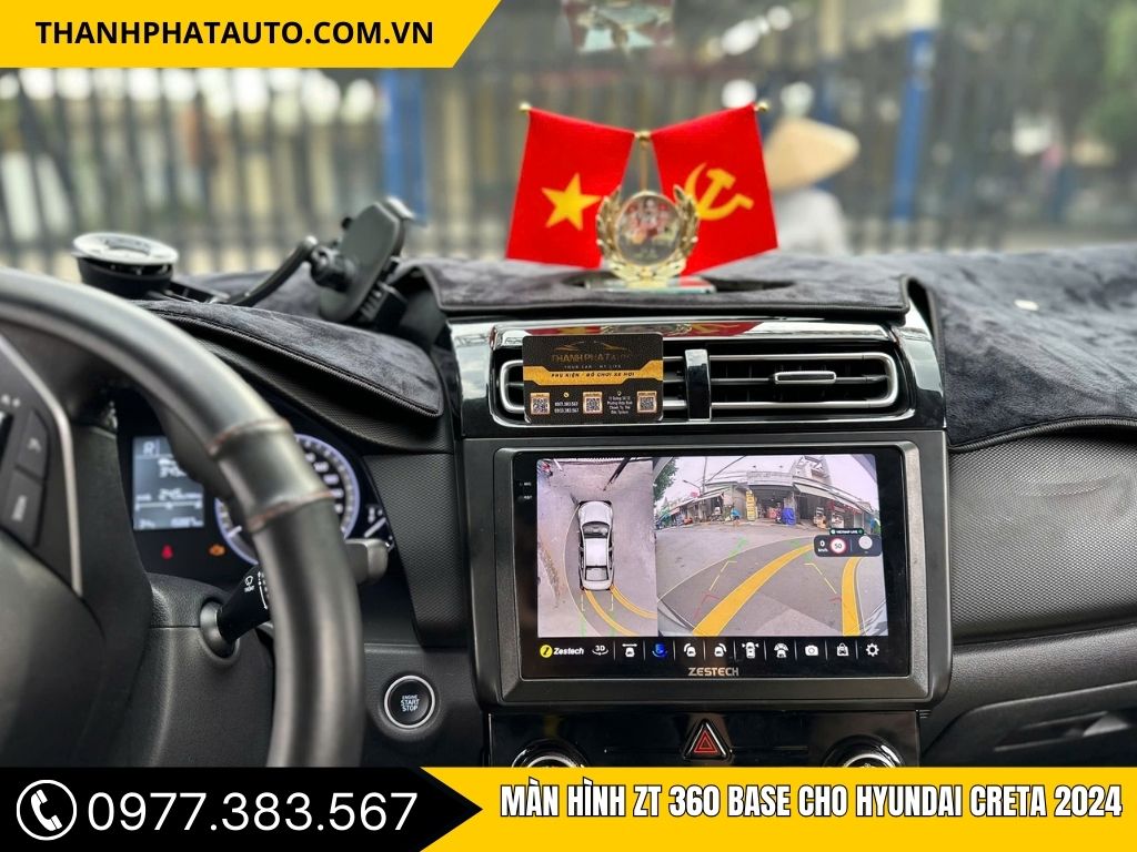 Màn Hình ZT360 Base Cho Hyundai Creta 2024