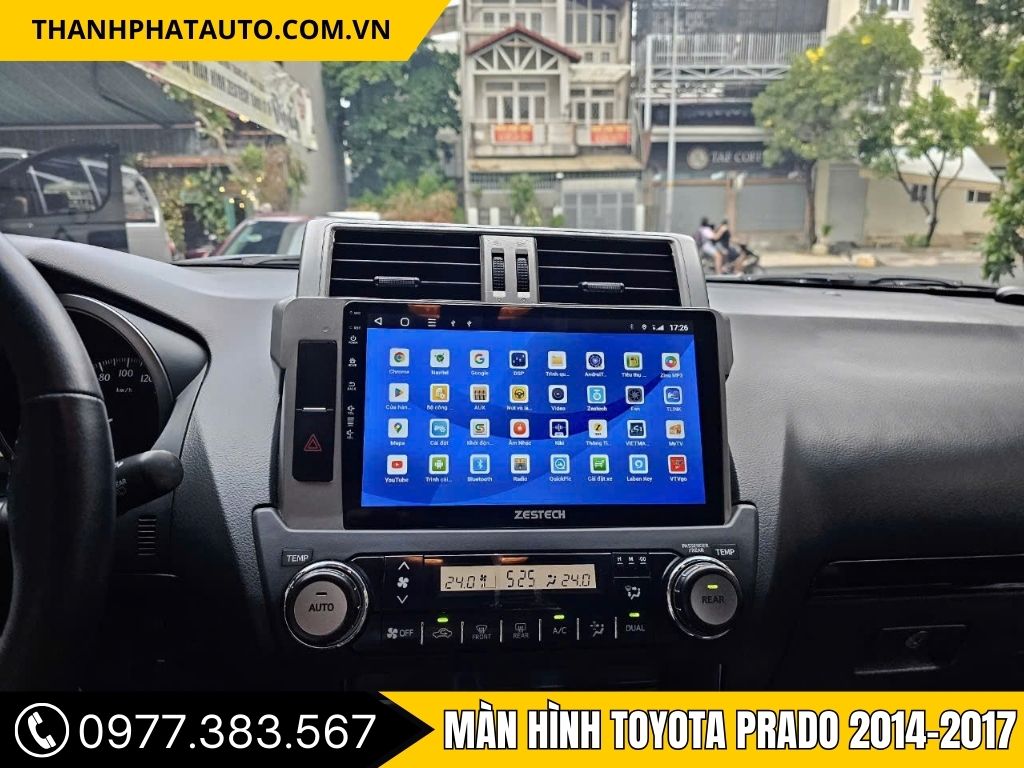 Màn Hình Toyota Prado 2014-2017