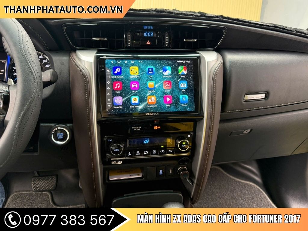 Màn Hình ZX ADAS Cao Cấp Cho Fortuner 2017