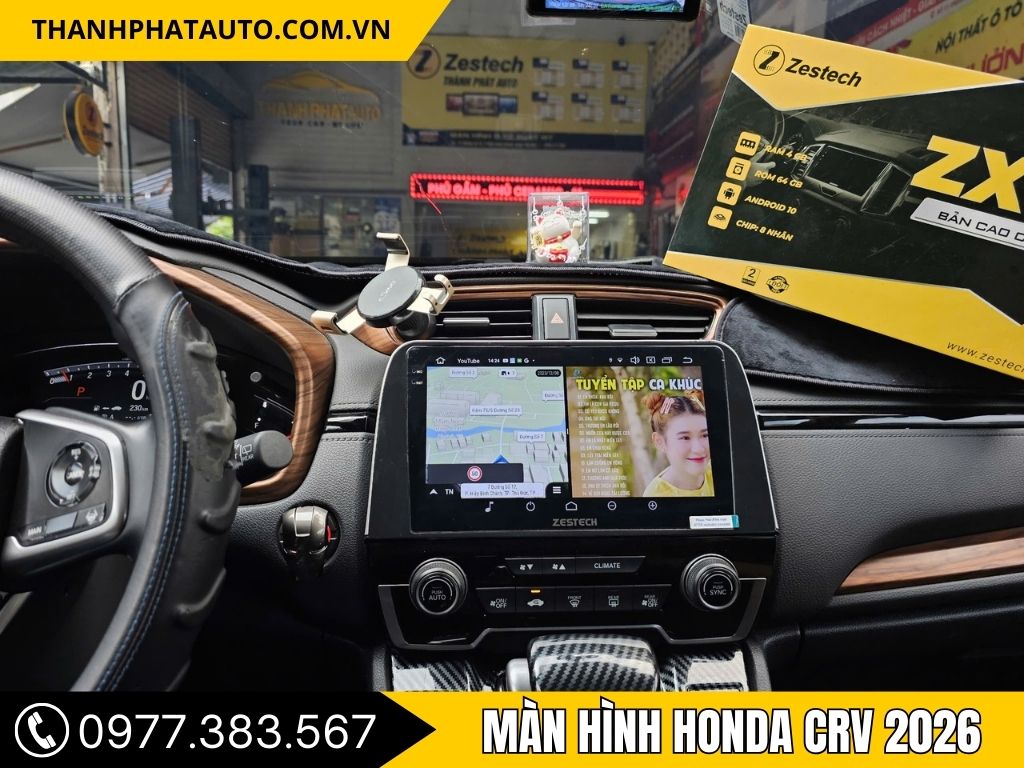 màn hình Honda CRV 2026