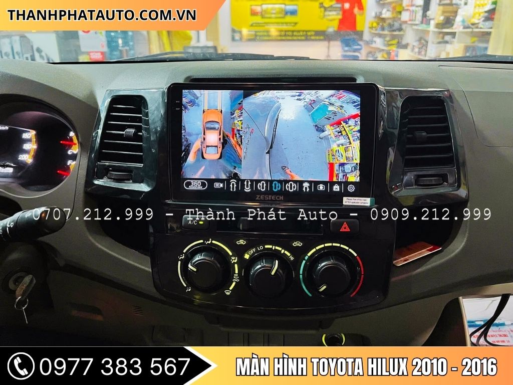 Màn Hình Toyota Hilux 2010-2016