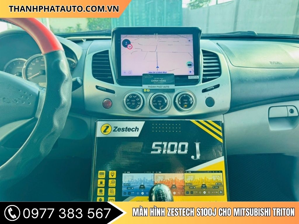 Màn Hình Zestech S100J Cho Mitsubishi Triton