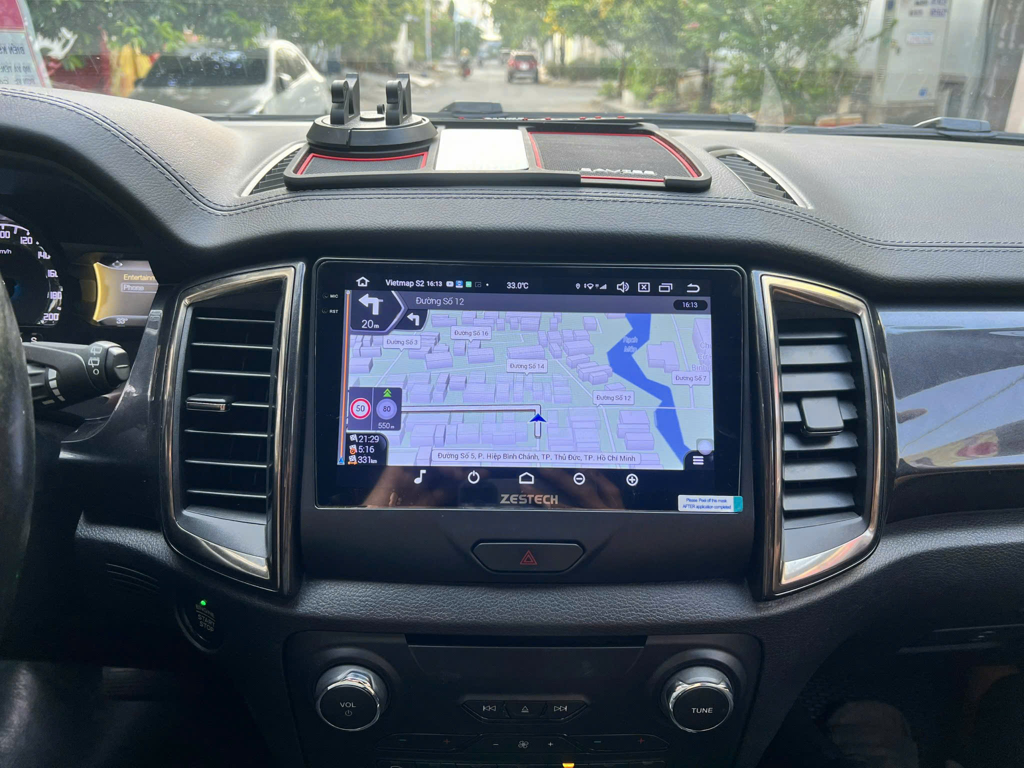 Màn Hình Android Ford Everest 2017 Chính Hãng, Lắp Đặt Tận Nơi TPHCM - Ảnh 3