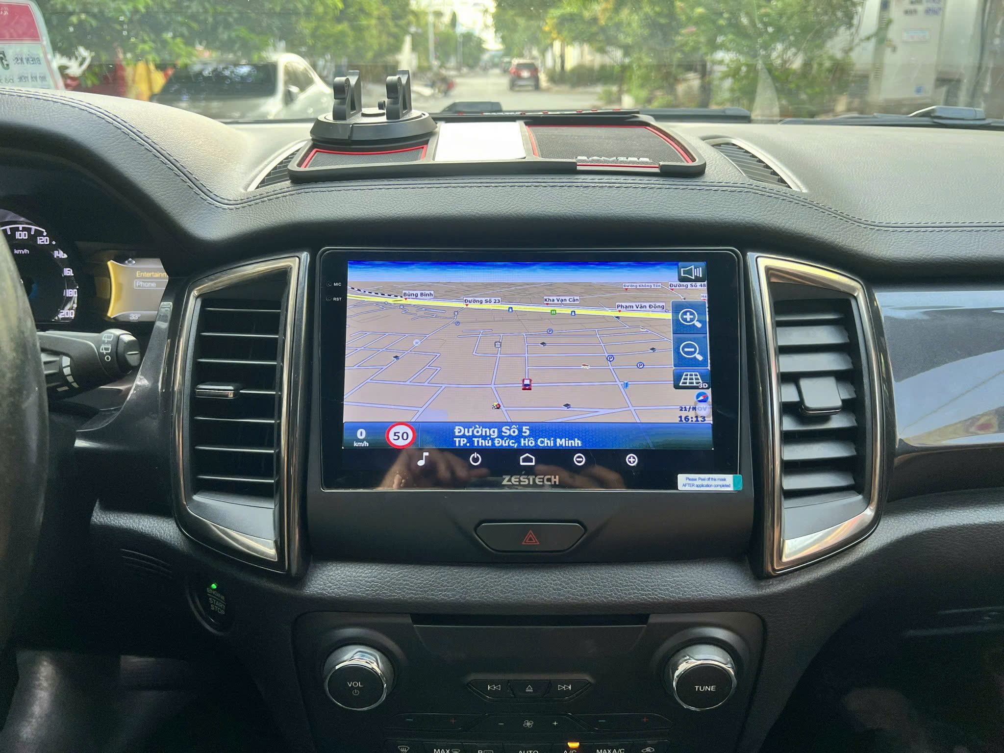Màn Hình Android Ford Everest 2017 Chính Hãng, Lắp Đặt Tận Nơi TPHCM - Ảnh 4