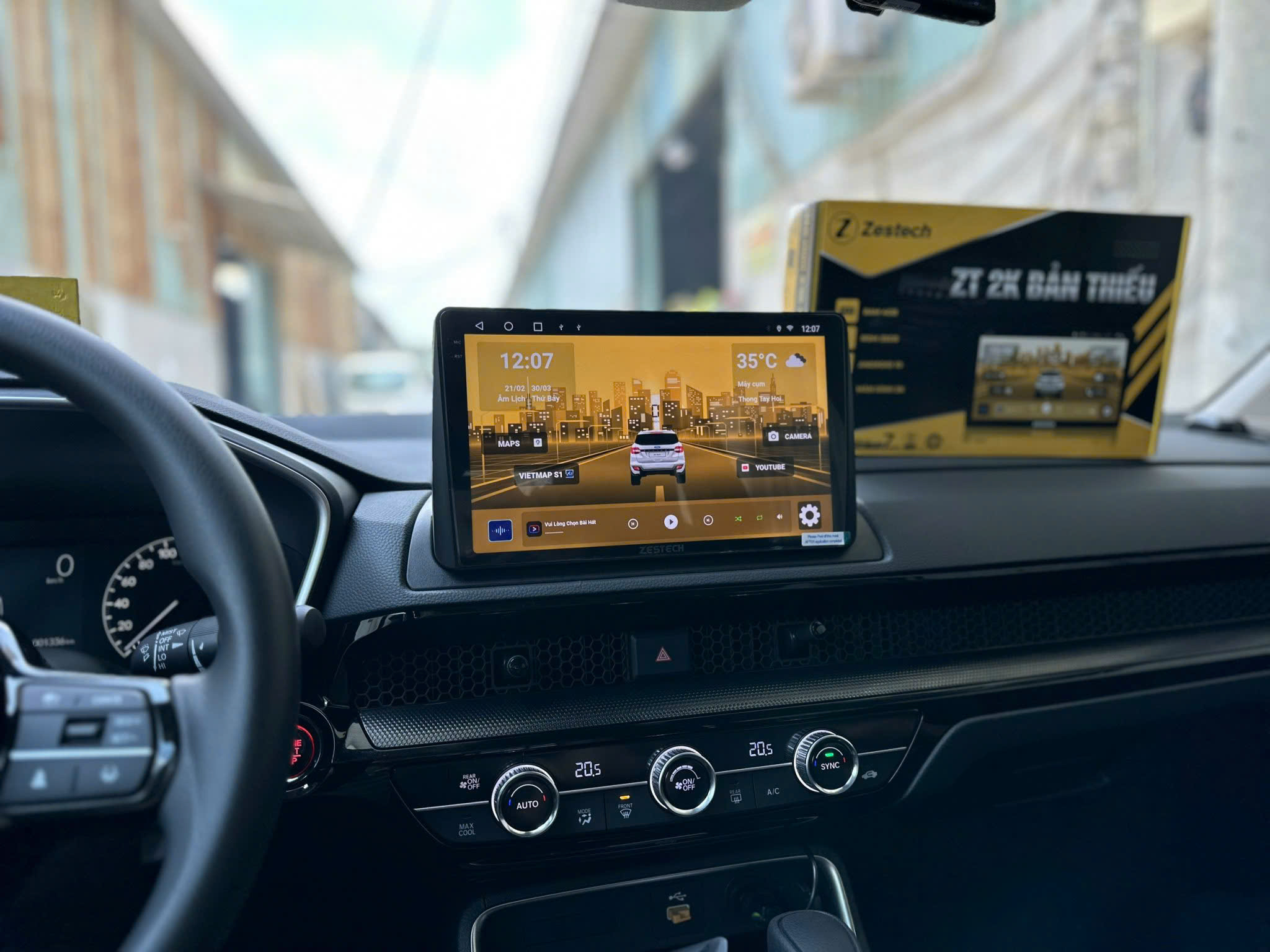 Màn Hình Android Honda CRV 2023 Chính Hãng, Lắp Đặt Tận Nơi TPHCM chính hãng