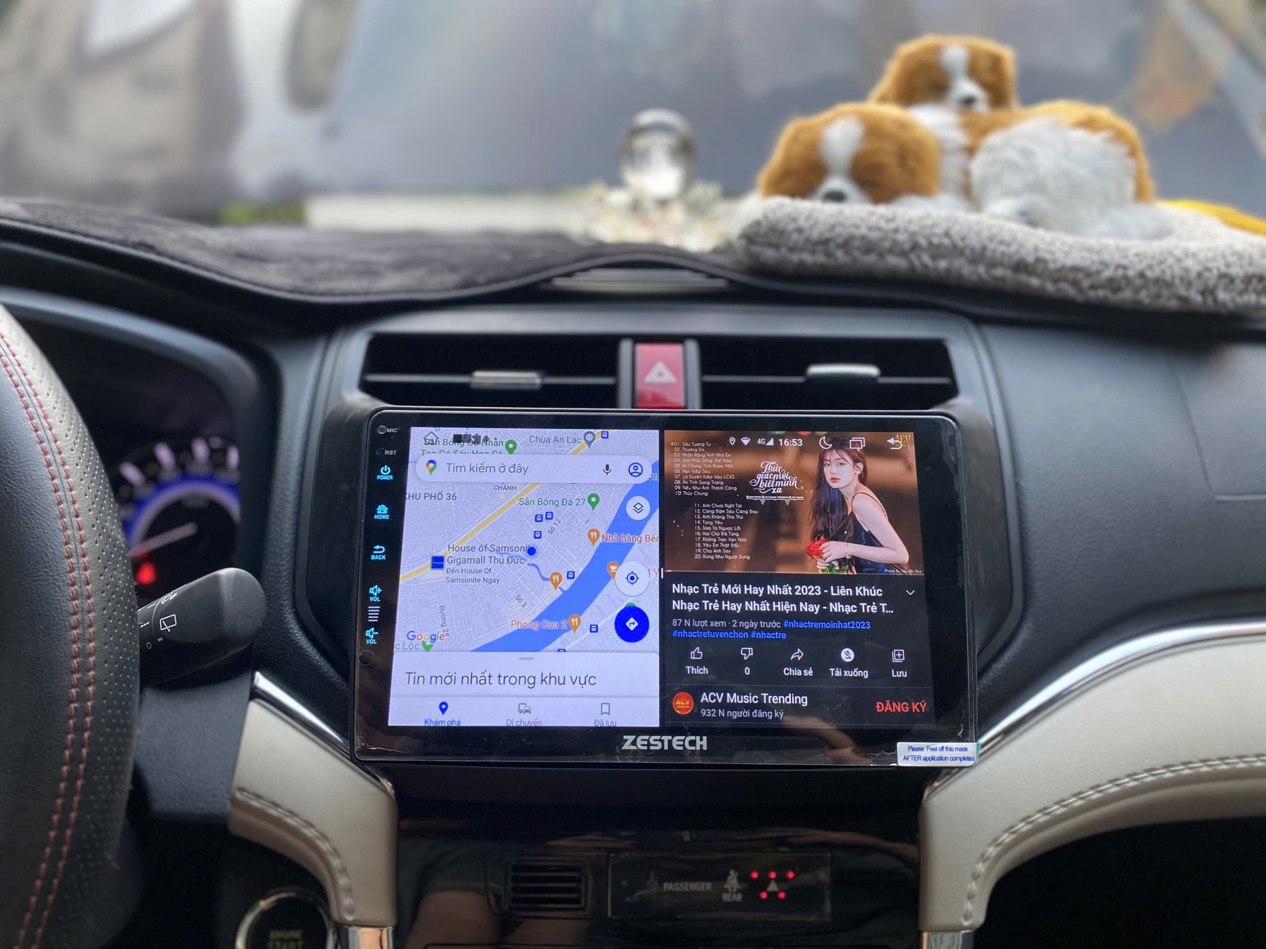 Màn Hình Android Toyota Rush 2023 Chính Hãng Cấu Hình Mạnh Mẽ chính hãng