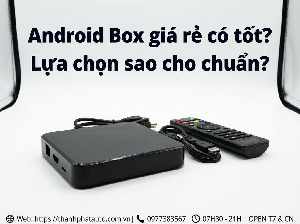 Android Box giá rẻ có tốt? Lựa chọn sao cho chuẩn?