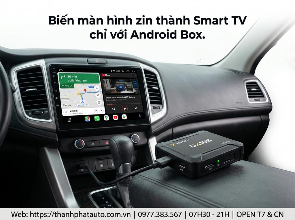 Biến màn hình zin thành Smart TV chỉ với Android Box.