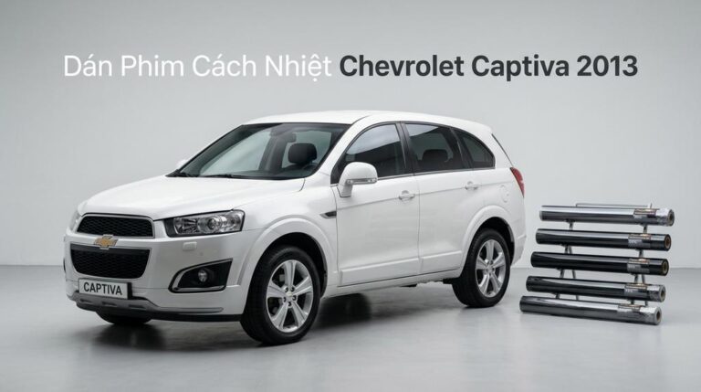 Dán Phim Cách Nhiệt Chevrolet Captiva 2013 Cao Cấp Chính Hãng