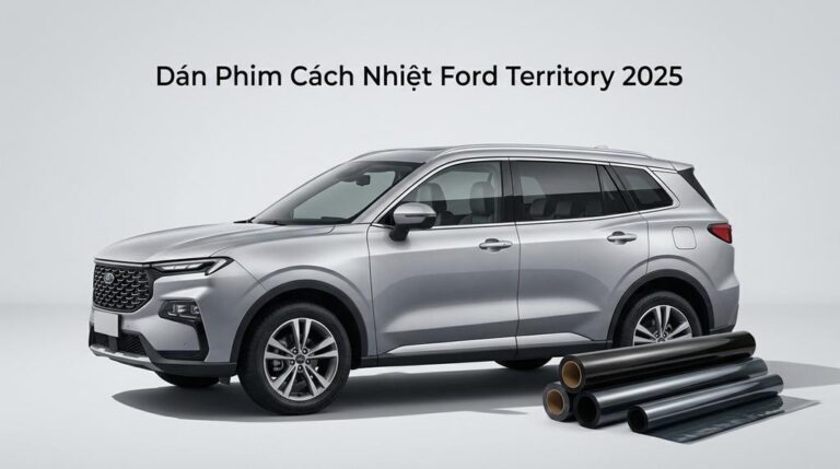 Dán Phim Cách Nhiệt Ford Territory 2025 Chính Hãng Uy Tín TPHCM