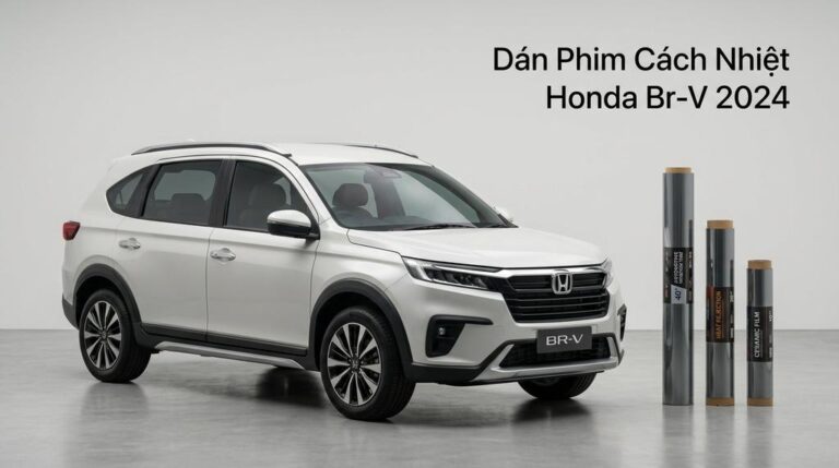 Dán Phim Cách Nhiệt Honda BRV 2024 Chính Hãng Lắp Đặt Tận Nơi