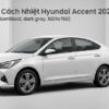 Dán Phim Cách Nhiệt Hyundai Accent 2024 Chính Hãng Uy Tín Tại TPHCM