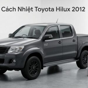 Dán Phim Cách Nhiệt Toyota Hilux 2012 Uy Tín Chuyên Nghiệp TPHCM