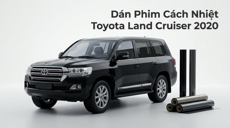 Dán Phim Cách Nhiệt Toyota Land Cruiser 2020 Cao Cấp Chính Hãng