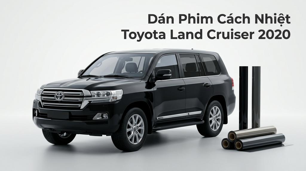 Dán Phim Cách Nhiệt Toyota Land Cruiser 2020 Cao Cấp Chính Hãng chính hãng