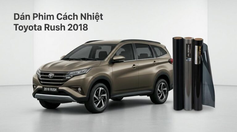 Dán Phim Cách Nhiệt Toyota Rush 2018 Chính Hãng Giá Tốt Tại TPHCM