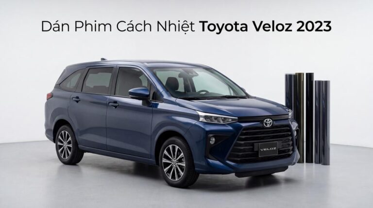 Dán Phim Cách Nhiệt Toyota Veloz 2023 Chính Hãng Cao Cấp Tại Thành Phát Auto