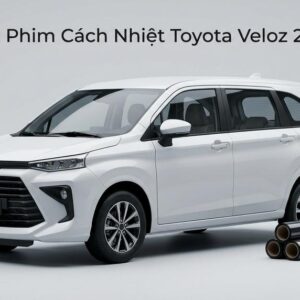 Dán Phim Cách Nhiệt Toyota Veloz 2023 Chính Hãng Cao Cấp Tại TPHCM
