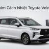 Dán Phim Cách Nhiệt Toyota Veloz 2023 Chính Hãng Cao Cấp Tại TPHCM