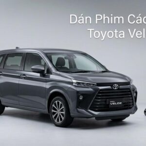 Dán Phim Cách Nhiệt Toyota Veloz 2023 Chính Hãng Cao Cấp Tại TPHCM
