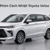 Dán Phim Cách Nhiệt Toyota Veloz 2023 Chính Hãng Cao Cấp Tại TPHCM